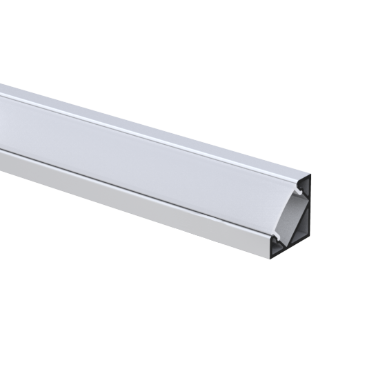 45 Degree Aluminum Channel - 8ft