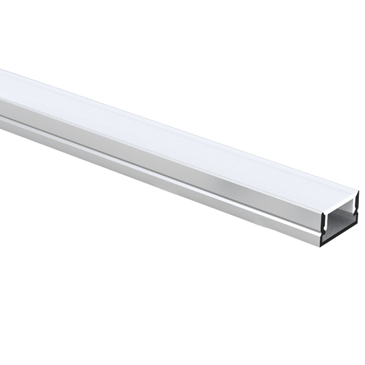 Shallow Aluminum Channel - 8ft