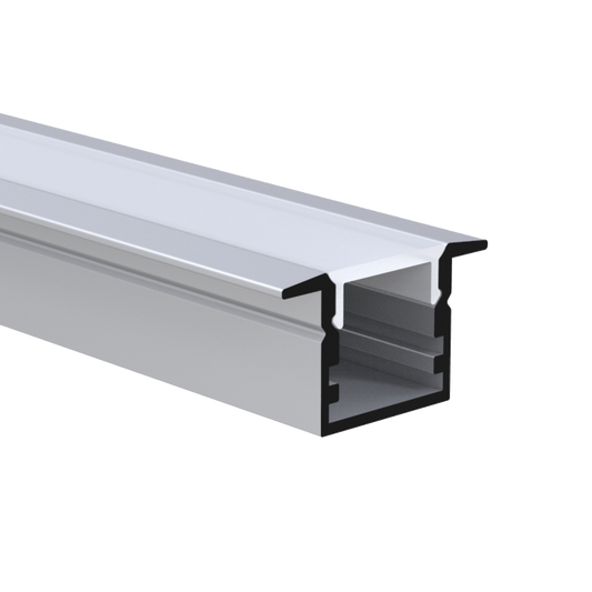 Deep Aluminum Channel - 8ft