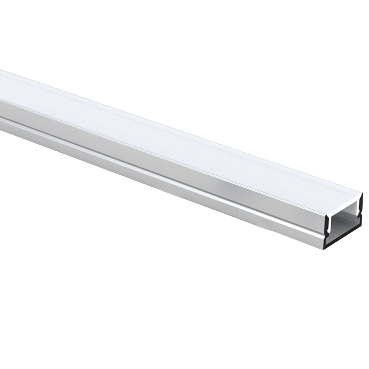 Shallow Aluminum Channel - 8ft