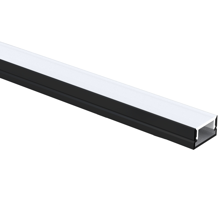 Shallow Aluminum Channel - 8ft